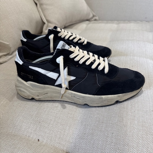 Golden Goose Runner Sneakers in black and white. EU45 - Picture 1 of 4